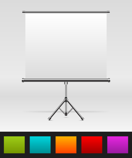 free vector Ppt curtain vector